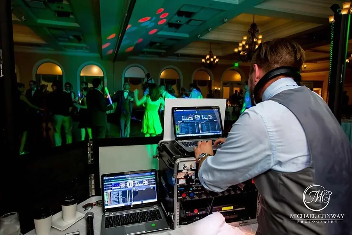 Adin Kovacik entertaining at an event