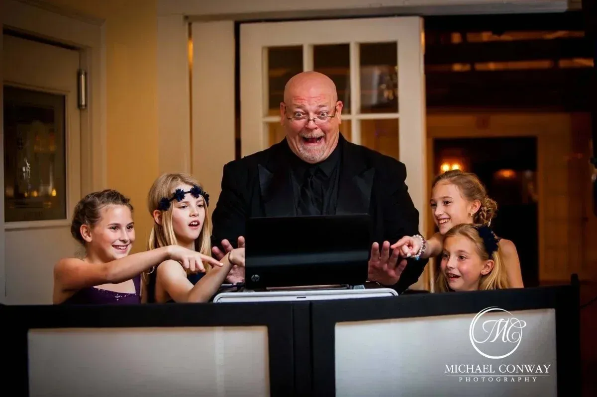 Brian Garreau entertaining at an event